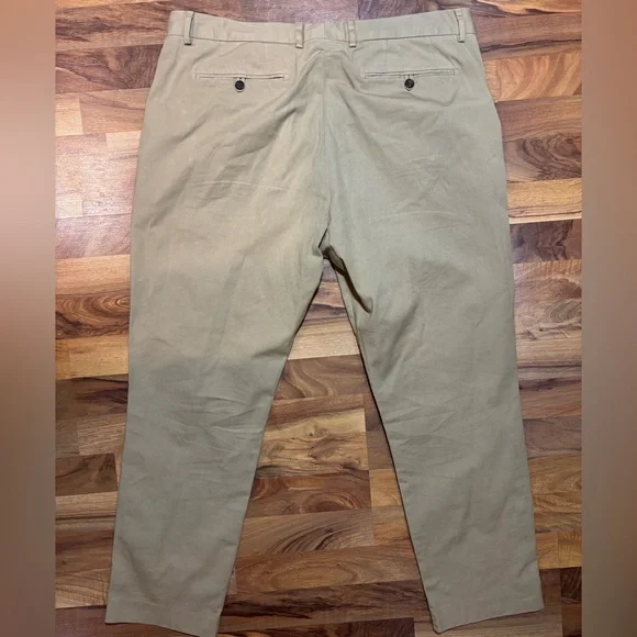 Bonobos Men’s Athletic Fit Chino Pants Tan Khaki Stretch Cotton 38x30 - Picture 2 of 7